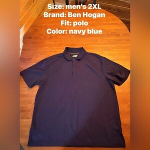 Hogan Men's Polo in Navy Blue